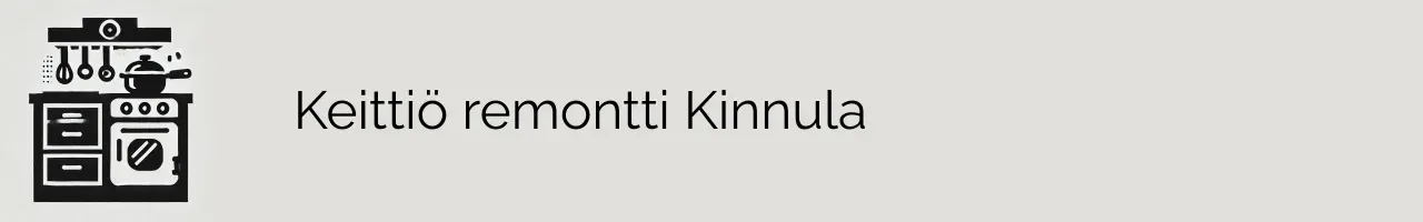 Keittiö remontti Kinnula